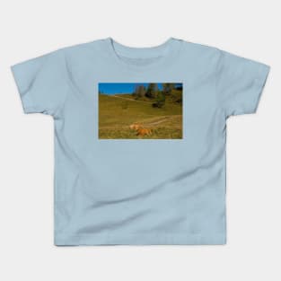 Italian Alpine Cows Kids T-Shirt